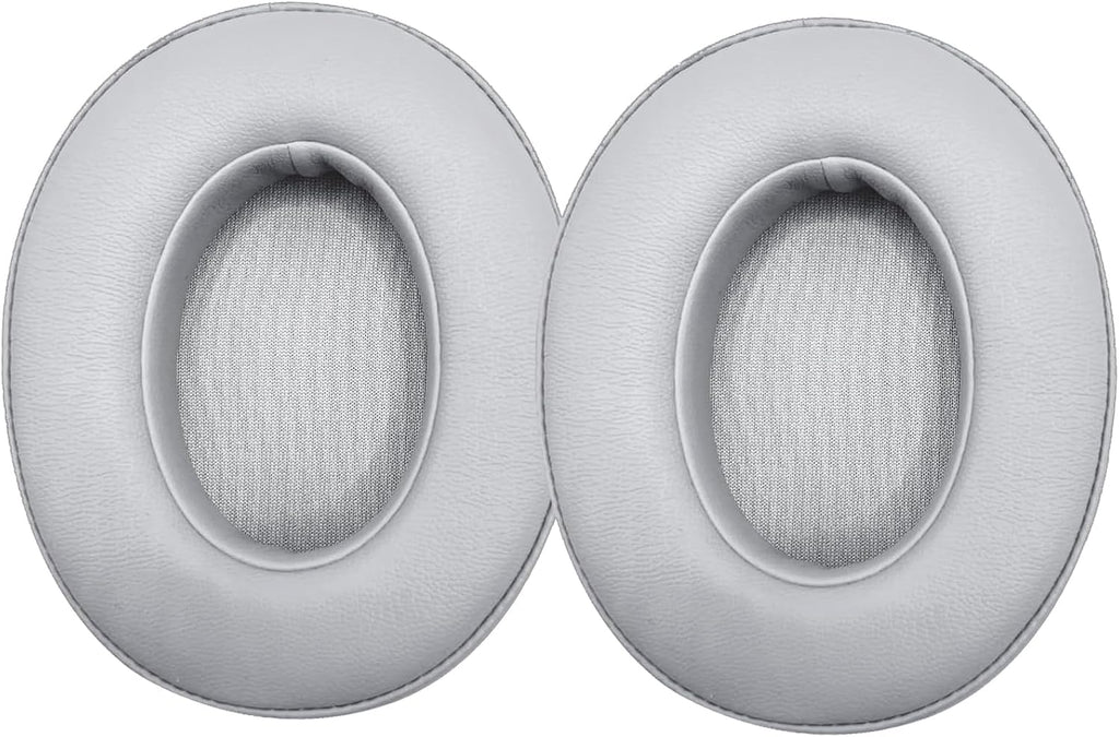 Replacement Ear Pads Cushions for Beats Studio（B0501、B0500），Beats Studio 2 & Studio 3 Wired & Wireless Headphones, Earpads with Soft Protein Leather, Noise Isolation Memory Foam - Grey