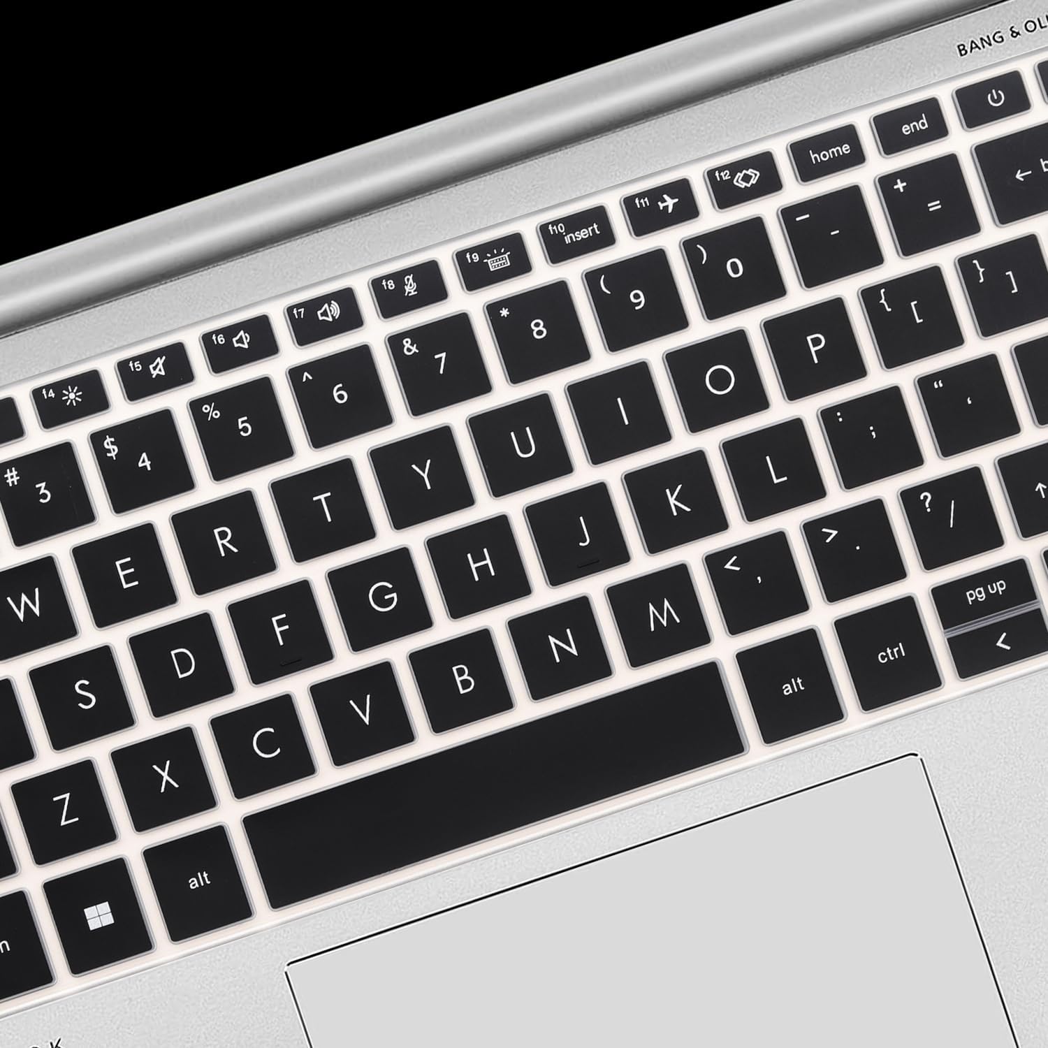 Keyboard Cover for HP EliteBook 830 835 840 845 1040 G9 G10 2024 2023 2022 13.3 14 inch Laptop Accessories Keyboard Protective Skin (Not fit The 830/840/845/1040 G11 G8 G7 G6 G5 G4 G3)-Black