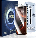OneFish Full Edge Tempered Glass Screen Protector for iPhone 11 Pro/XS/X 5.8 inch 2 Pack Edge Reinforcement, Self-Aligning Installation, Case Friendly HD Screen Protectors