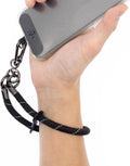 Cell Phone Wrist Strap Phone Lanyard Wrist Phone Wristlet Lanyard Hand Wristlet Strap (Black Reflective)
