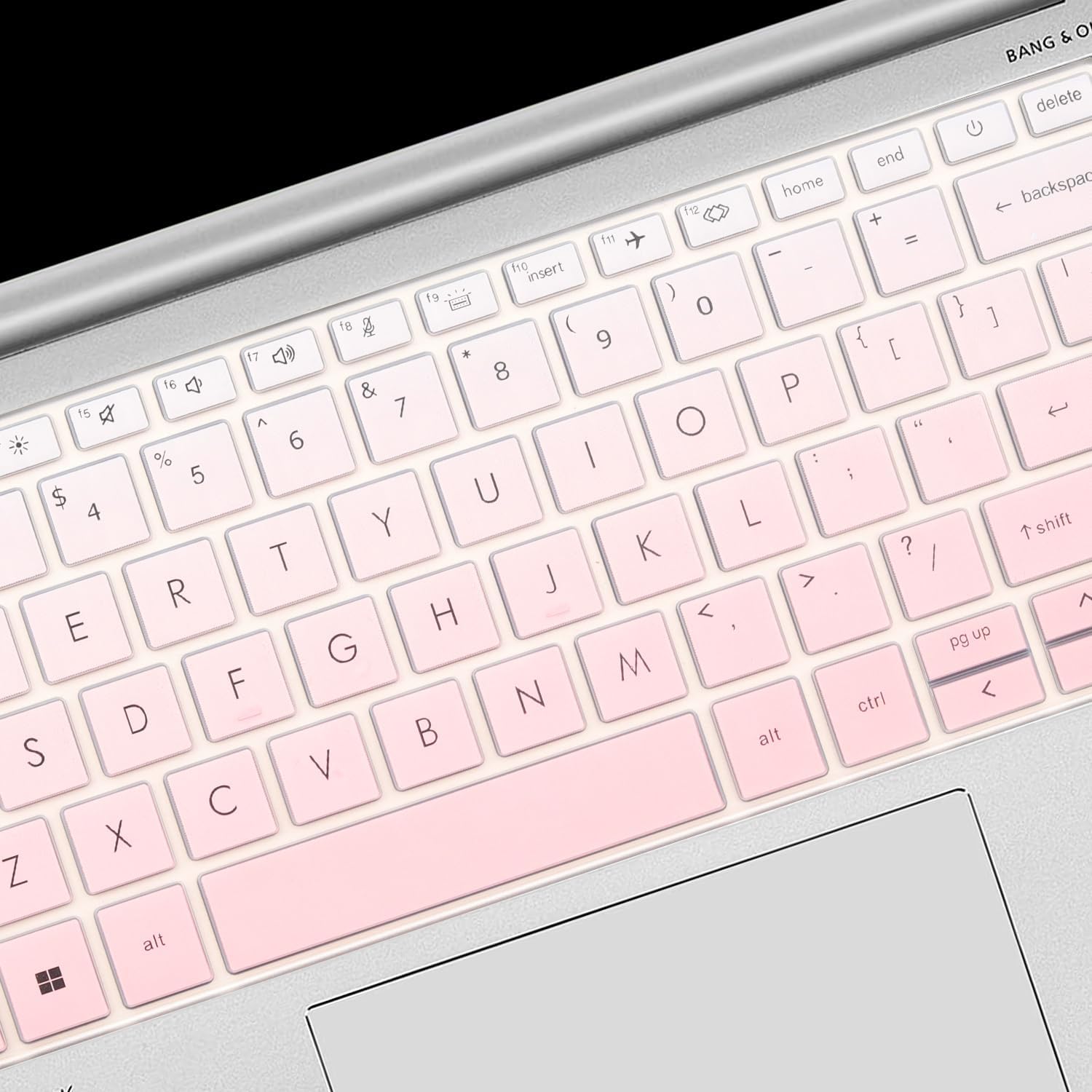 Keyboard Cover for HP EliteBook 830 835 840 845 1040 G9 G10 2023 2022 13.3 14 inch Laptop Accessories Keyboard Protective Skin (Not fit The 830/840/845/1040 G8 G7 G6 G5 G4 G3) -Ombrepink
