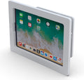 TABcare Anti-Theft Acrylic VESA Enclosure for Apple iPad mini 6 7 8.3" with Free Wall Mount Kit & 90-Degree Angle USB C Charge Cable (iPad mini 6/7 8.3", White)