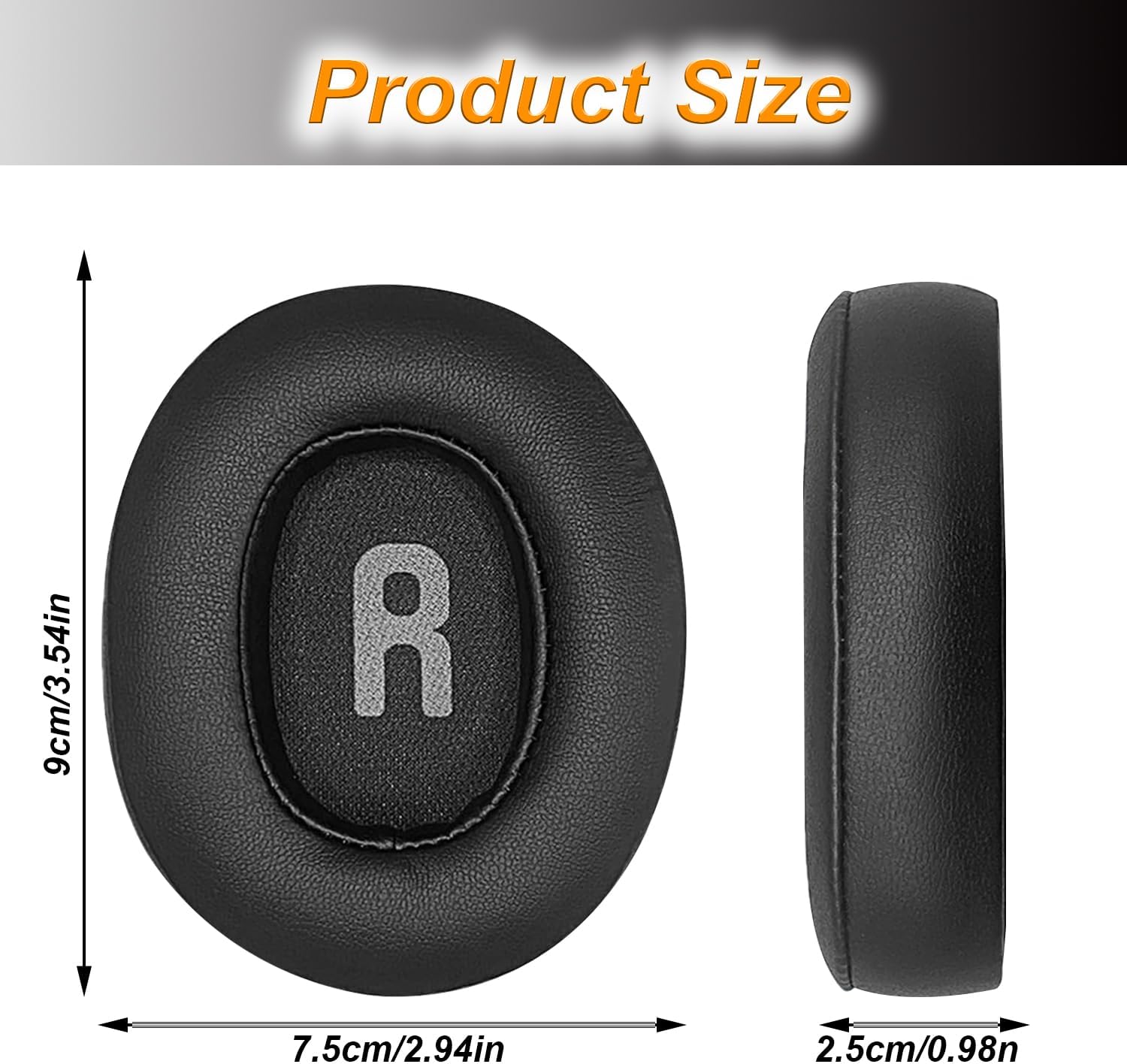 Replacement Earpads for JBL Tune 700(700BT)/710(710BT)/720(720BT)/750(750BT,750BTNC)/760(760NC)/770(770NC) Headphones, Ear Pads Cushions with Softer Noise Isolation Foam.