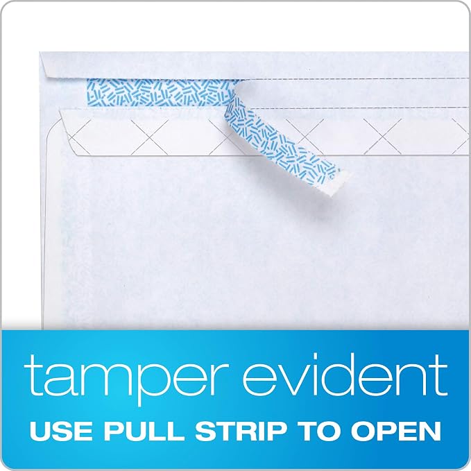 Columbian #10 Security Envelopes, 500 Pack, Self Seal Envelopes - Image 2