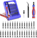JAKEMY Precision Screwdriver Set, 33 in 1 Screwdriver Set Magnetic Driver Kit Laptop Repair Kit with Torx Screwdriver Bit Set Extension Shaft Tweezers for Electronics PS5, Watch, Jewelry, Glasses, Toy