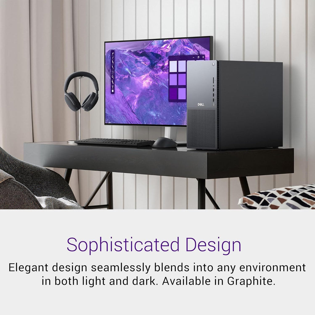 Dell Tower Plus EBT2250 Desktop Computer - Series 2 Intel Core Ultra 9 285 24-Core Processor up to 5.6 GHz, 64GB DDR5 RAM, 8TB NVMe SSD, NVIDIA GeForce RTX 4060 8GB GDDR6, Windows 11 Pro, Graphite