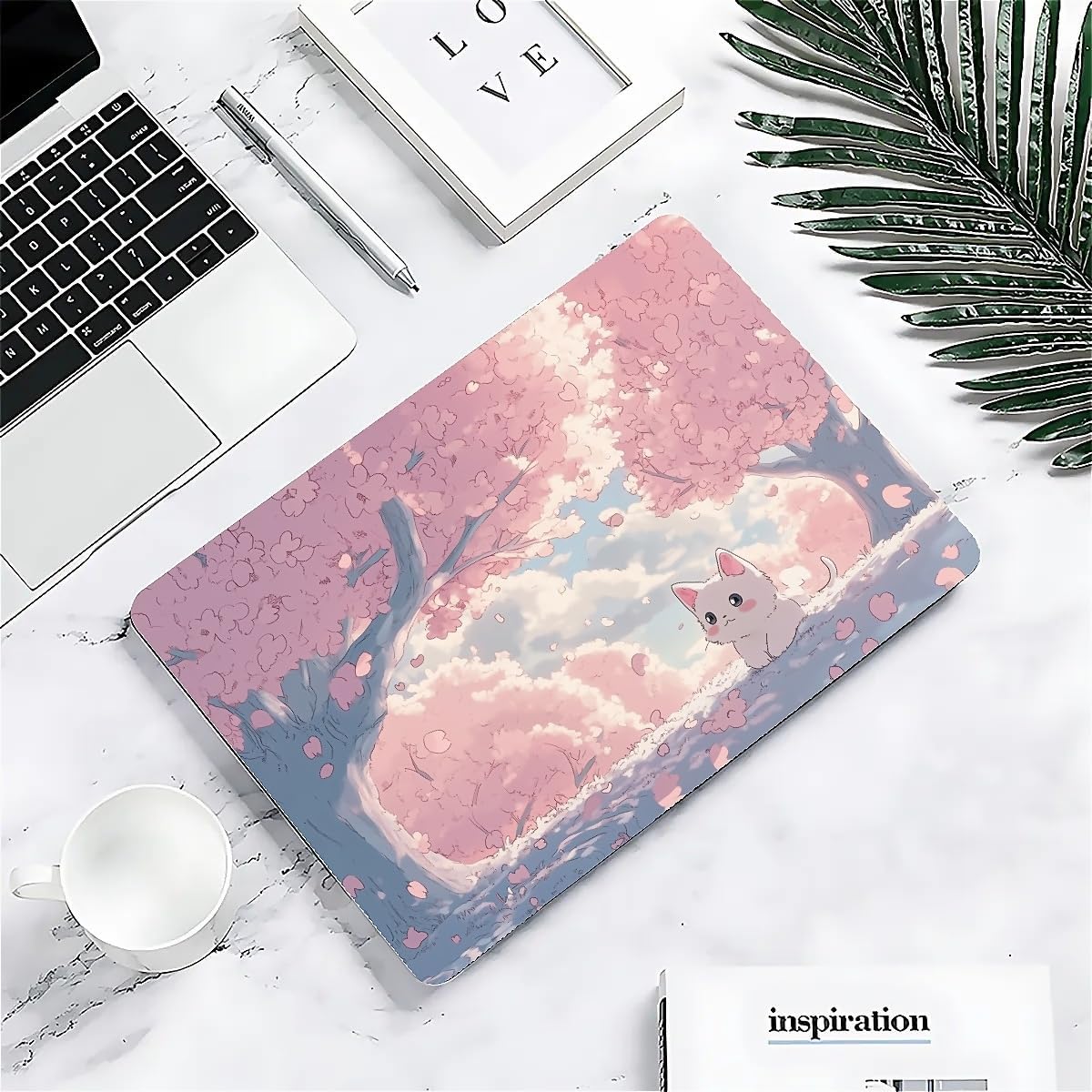 Compatible with MacBook Air 13.3 13.6 Inch Case 2022 2021 2020 2019 Plastic Hard Shell Case Cover,13.3 Pro(A1706/A1708/A1989/A2159/A2289/A2338), Cute Cat