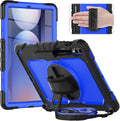 Timecity Case for Samsung Galaxy Tab S10 Plus/ S9 FE Plus/ S9 Plus 5G Tablet 12.4'' Case - Heavy Duty Protective Cover with Screen Protector, Stand, Shoulder Strap & S Pen Holder, Kids-Friendly, Blue