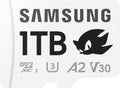 Samsung PRO Plus Sonic The Hedgehog + Adapter, 1TB microSDXC, Up-to 180MB/s, Full HD & 4K UHD, UHS-I, C10, U3, V30, A2, for Nintendo-Switch, Steam Deck, GoPRO, DJI Drone, Tablets (MB-MD1T0SA/LC1)