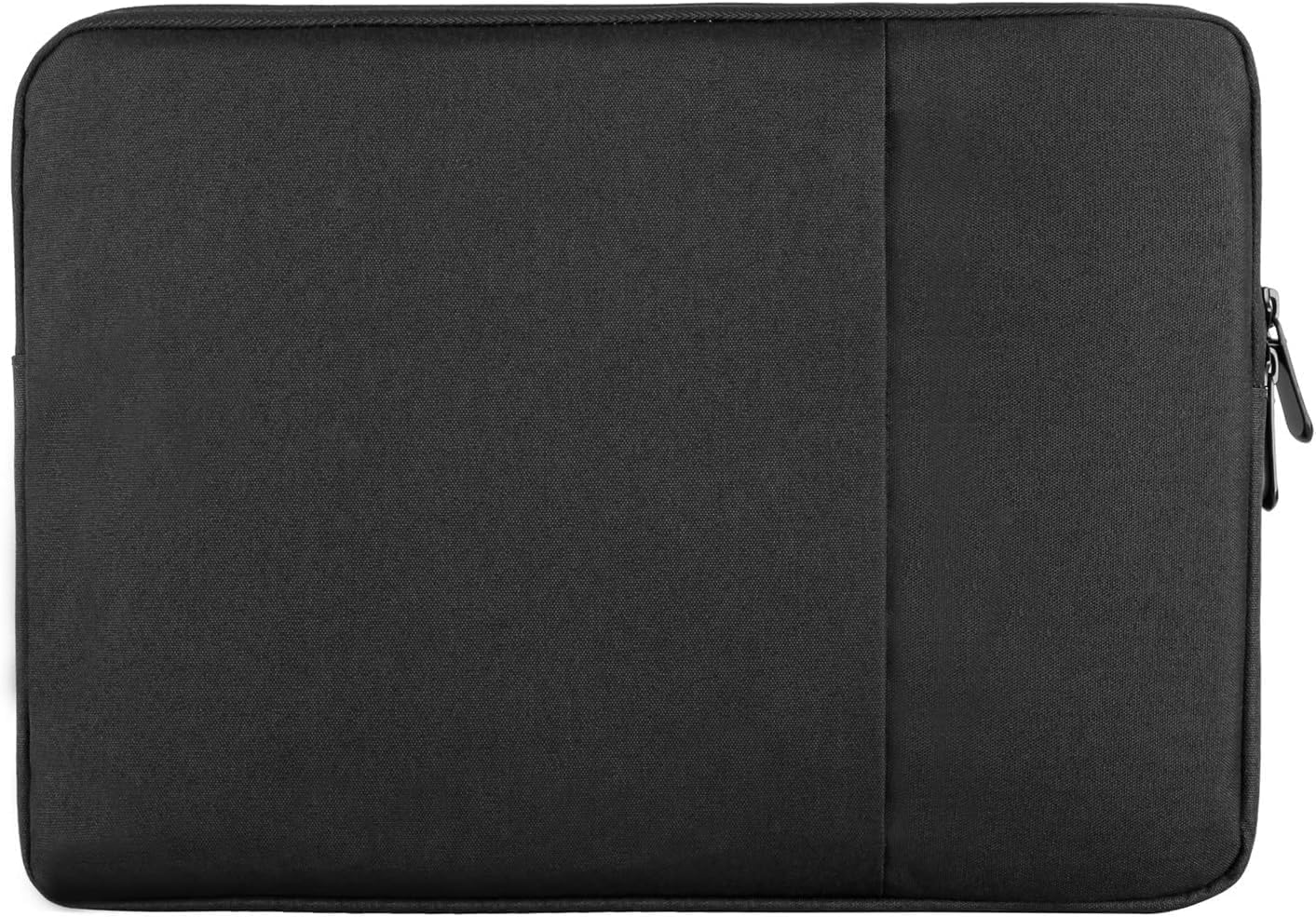 Laptop Case Sleeve 16 inch, Computer Carrying Cover 15.6 inch with Front Pocket, Durable Shockproof Protective Traveling Briefcase Handbags Laptop Sleeve Bag for Notebook, Tablet (Black)