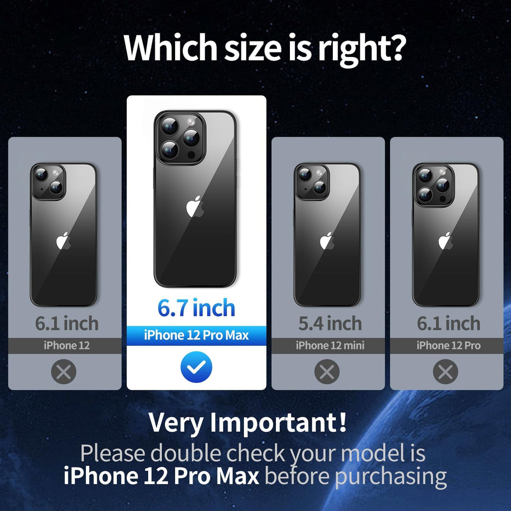 Camera Stand Case for iPhone 12 Pro Max, [Compatible with MagSafe] [Lens Cover] 2024 Version Military Grade Protective Soft Case for iPhone 12 Pro Max 6.7 inch Men Women, Grey