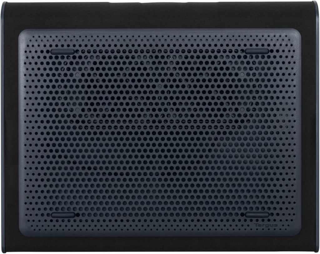 Targus 17 Inch Dual Fan Lap Chill Mat - Soft Neoprene Laptop Cooling Pad for Heat Protection, Fits Most 17" Laptops and Smaller - USB-A Connected Dual Fans for Heat Dispersion (AWE55US)
