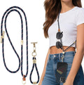 memumi 3 in 1 Universal Adjustable Phone Lanyard, Crossbody Neck Wrist Strap for All Smartphones, Anti-Theft Secure Lanyard