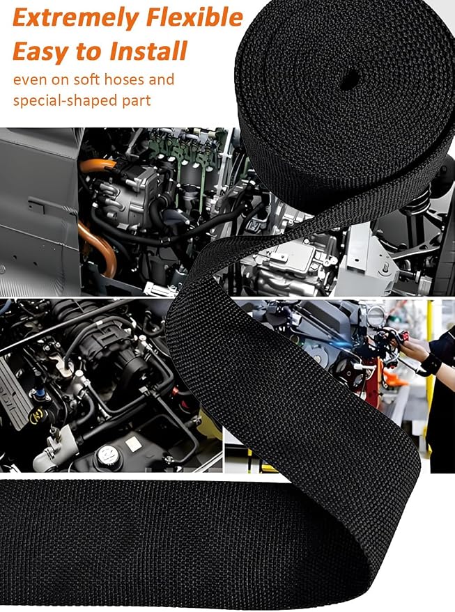 20 FT 3/4 inch 2:1 Heat Shrinkable Braided Sleeving Heat Shrink Sleeve Abrasion - Image 6