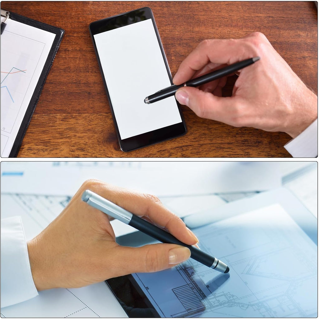 MECCANIXITY 6pcs 7mm Stylus Pen Fine Tips Conductive Fiber Capacitive Touch Screen Pens Tip Universal Replacement