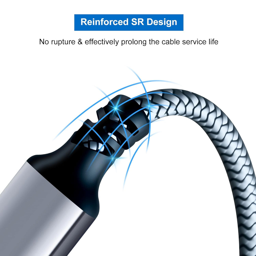 Tan QY USB 3.0 Extension Cable 4Ft, USB 3.0 High Speed Extender Cord Type A Male to A Female for PlayStation, Xbox, USB Flash Drive, Hard Drive, Card Reader,Scanner,Printer,Keyboard (Silver, 4Ft)