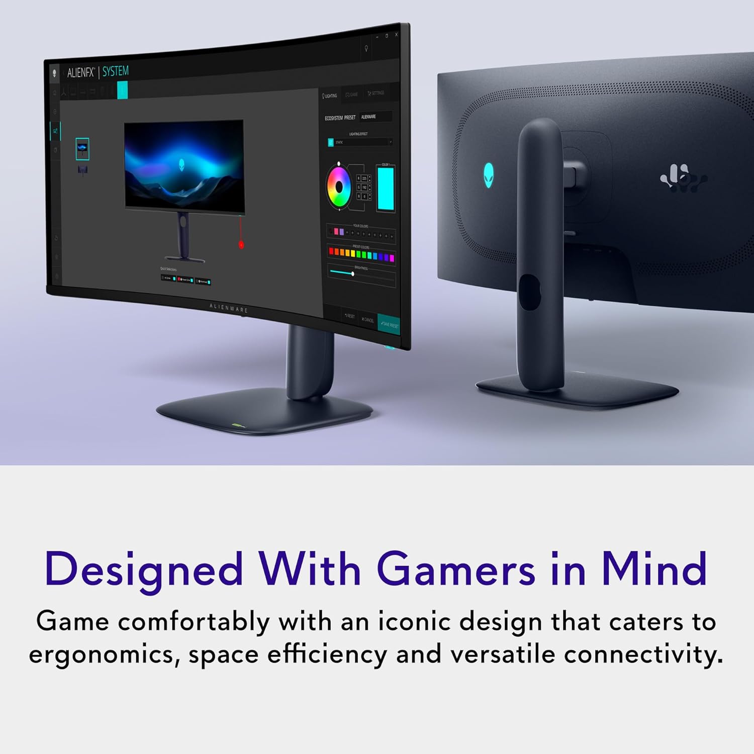 Alienware 34 240Hz QD-OLED Curved Gaming Monitor - AW3425DW - 34.2-inch WQHD (3440 x 1440) 240Hz 0.03ms Display, 1800R Curve, AMD FreeSync Premium Pro, VESA AdaptiveSync, VESA DisplayHDR TrueBlack 400