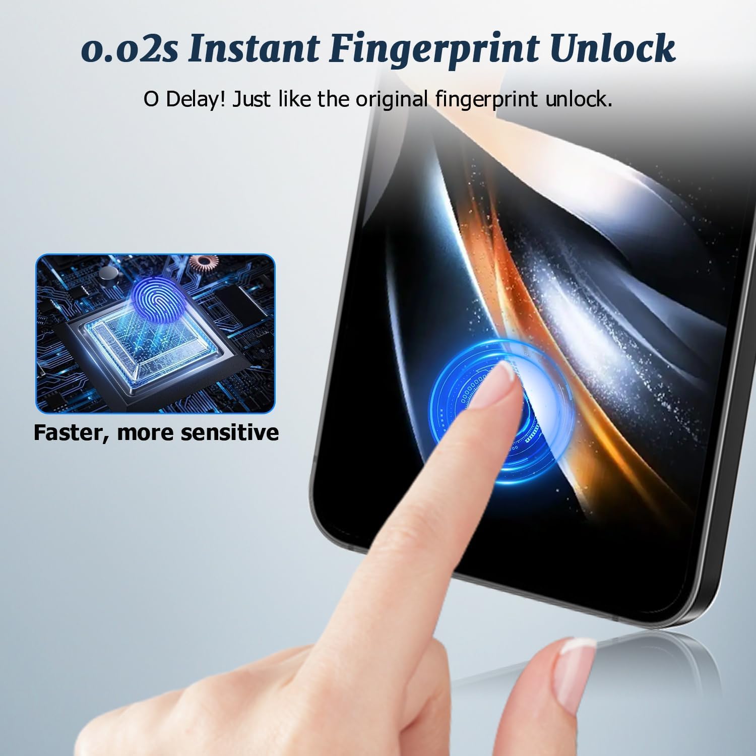 2 Pack Matte Privacy Screen Protector for Samsung Galaxy S24 Ultra 5G,9H Tempered Glass,Anti-Glare,Anti-Spy,Anti-Scratch, Smooth and Responsive Absolute Fingerprint Compatibility Touch Screen HD Clear