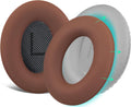 SOULWIT Silicone Ear Pads Cover Protector for Bose QuietComfort QC15 QC25 QC2 QC35 QC45/Ae2 Ae2i Ae2w/SoundTrue & SoundLink AE Headphones Cushions, Sweatproof, Easily Washable - Coffee