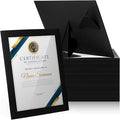 Tatuo 25 Pcs 8.5 x 11 Paper Picture Certificate Frames Horizontal Paper Award by Tatuo