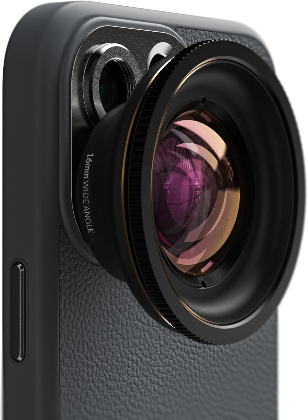 ShiftCam LensUltra 16mm Wide Angle Phone Camera Lens – 0.5X Magnification, 100° Field of View – Wide Angle Lens for iPhone & Android, Mobile Phone Photography and Travel Shots – Lens Only