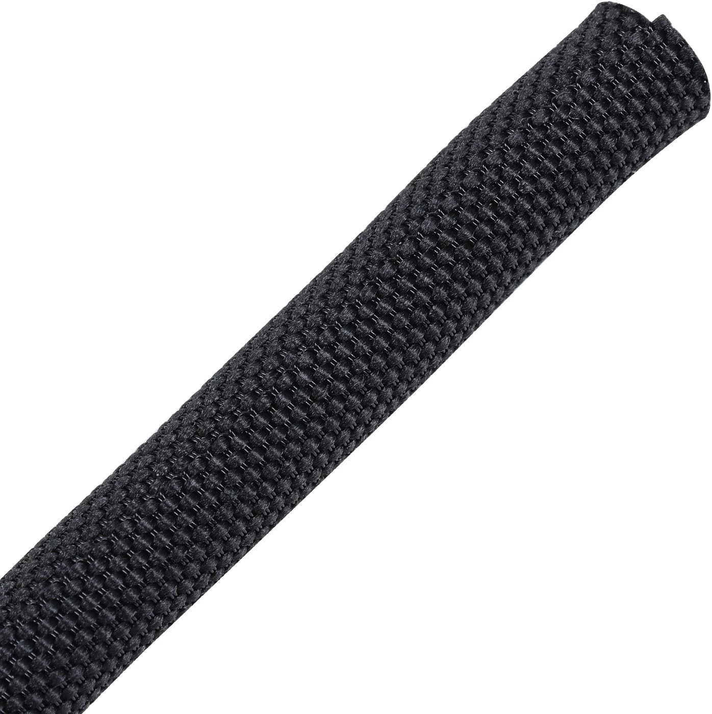 Cord-Protector Wire Loom Tubing Split Braided Sleeves Used to Wrap and Protect Wires & Organize Cables & Hide and Conceal Harness (5/16" - 54 Feet)