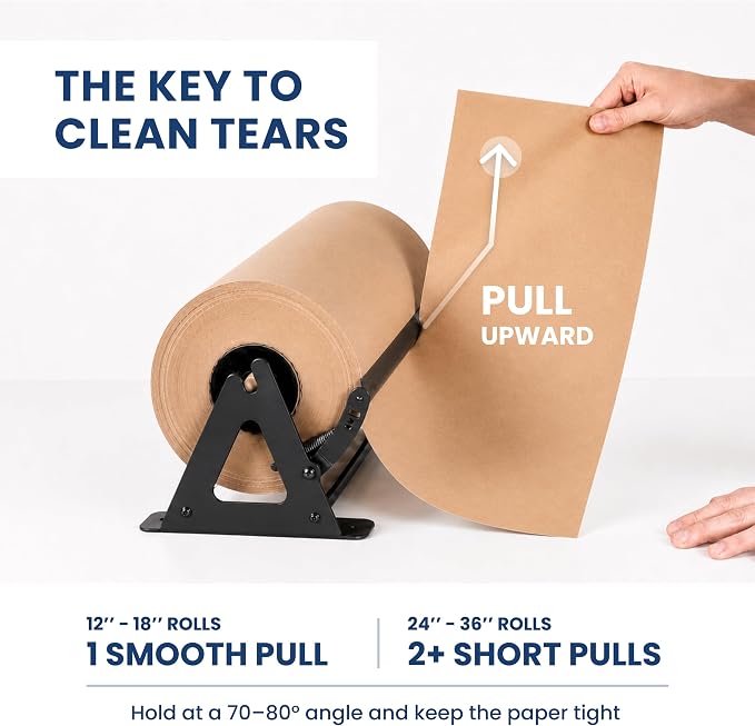 DIY Crew 36 Inch Paper Roll Dispenser and Cutter - Image 4