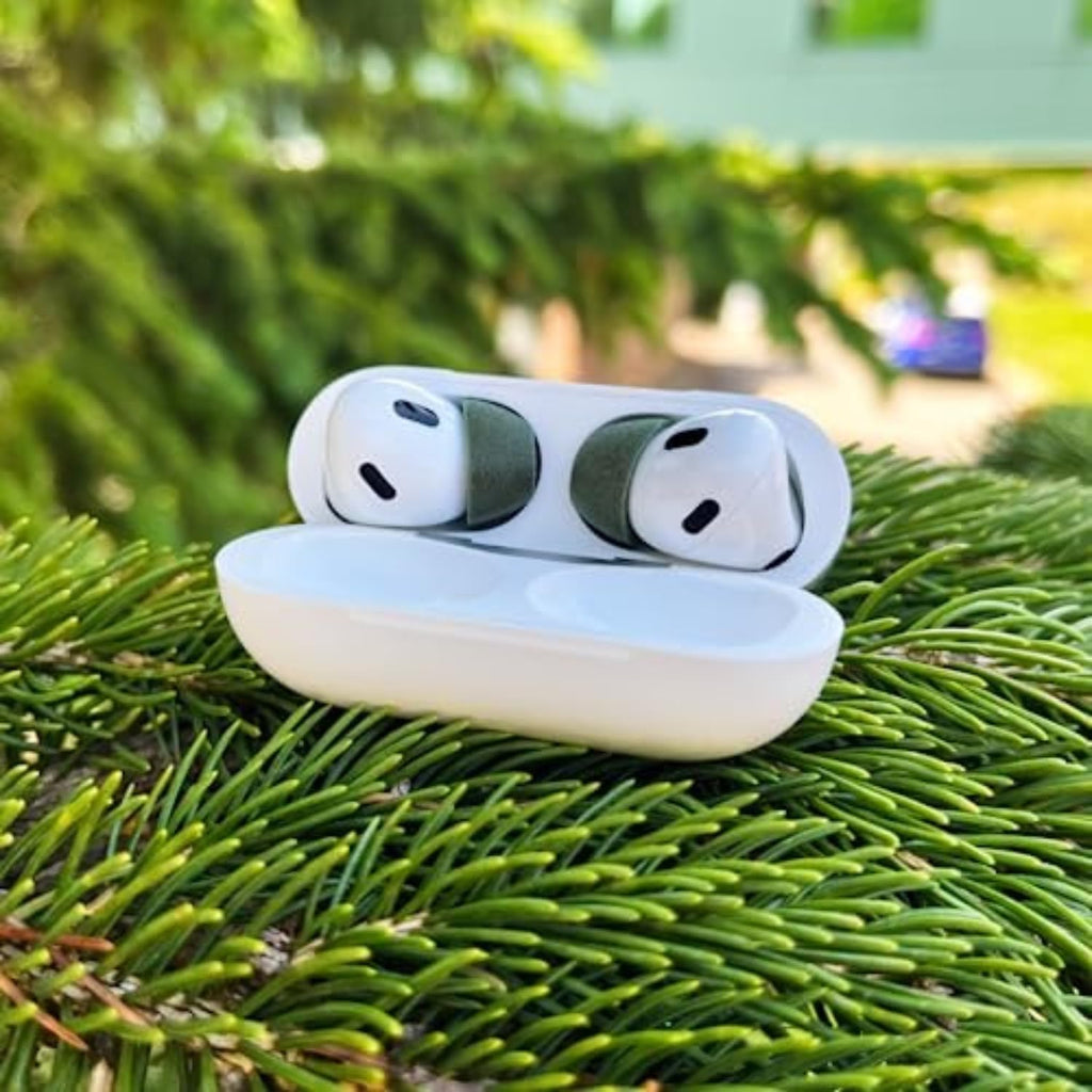 Comply Memory Foam Replacement Earbud Tips for Apple AirPods Pro 1 & 2 | Ultimate Comfort, Secure Fit, Superior Noise Isolation | Anti Slip, Prevent from Falling Out | Green (S/M/L) (3 Pairs)