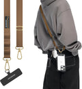 MAGEASY Universal Cell Phone Lanyard Crossbody - Anti-Theft Crossbody Phone Strap for iPhone 16 Pro Max & Most Smartphones, for Men & Women | 20mm (Khaki)