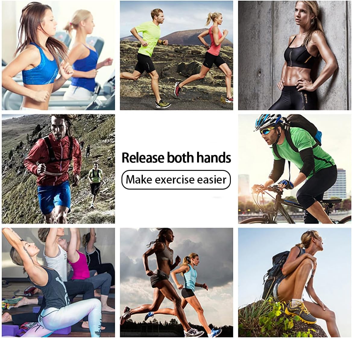 Running Phone Armband for Men Women,Universal Arm Bands for Phones Below 7.5 Inches,Waterproof Cell Phone Armband for Hiking,Running,Cycling,Climbing(Star Stripes XL)