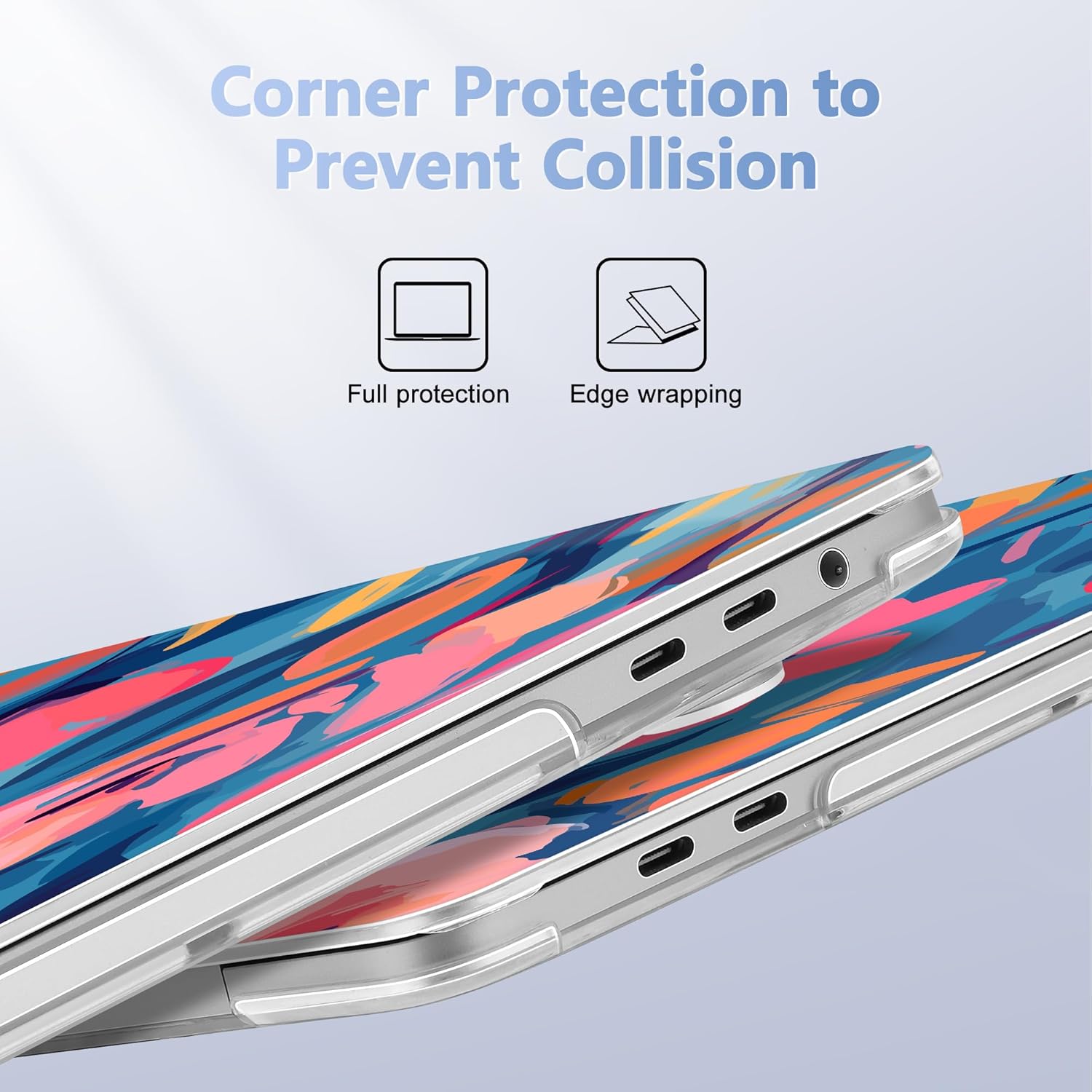 for MacBook Pro 16 inch Case 2019 2020 Release Model A2141, Plastic Hard Shell Cover with Keyboard Cover & Screen Protector for MacBook Pro 16 inch with Touch Bar & Touch ID, Flowers Print