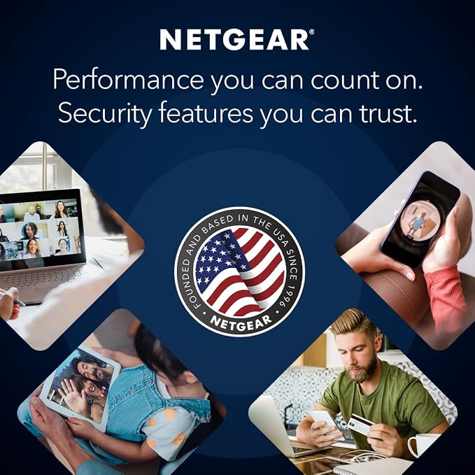 NETGEAR Orbi Whole Home Tri-Band WiFi 6 Mesh Network System – Router - Image 4