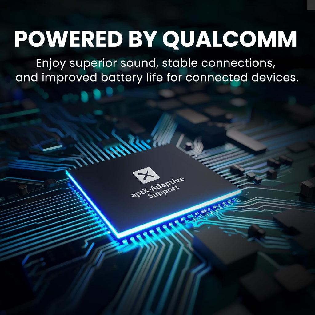 Avantree Audikast 3 – Bluetooth 5.3 Transmitter for TV Audio via Optical & AUX Outputs, aptX Adaptive, Dual Headphone Connection, 100ft Range