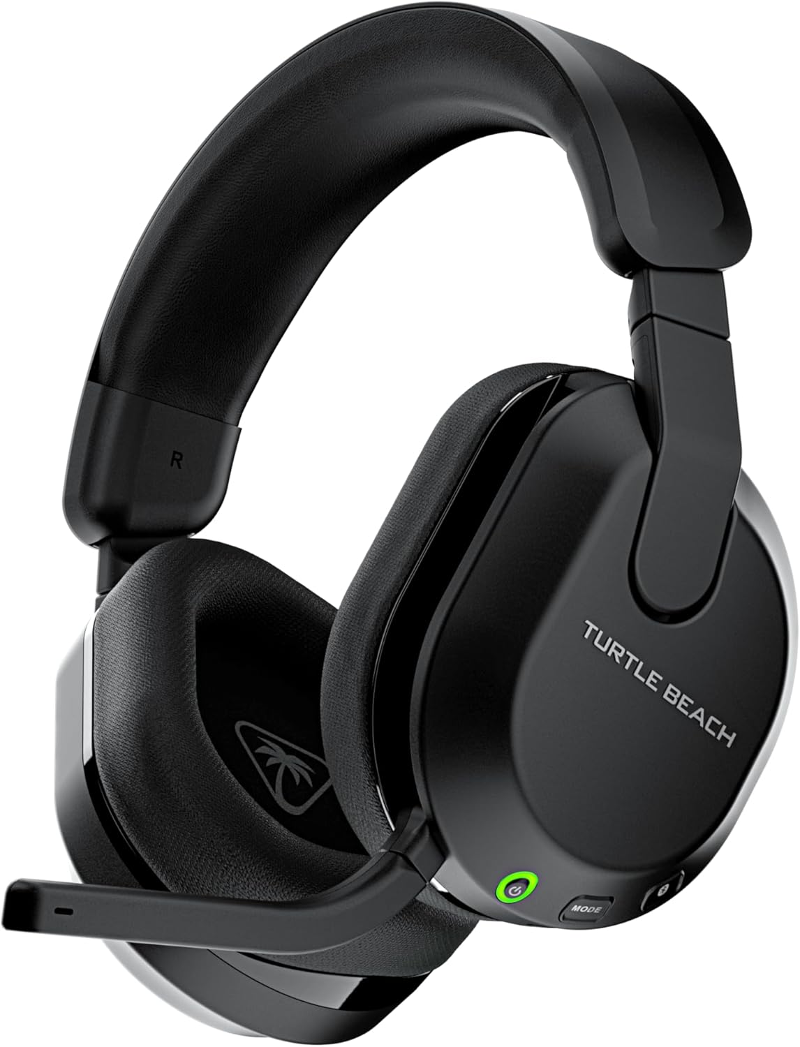 Turtle Beach Stealth 600 Wireless Multiplatform Amplified Gaming Headset for PC, PS5, PS4, & Mobile – Bluetooth, 80-Hr Battery, Noise-Cancelling Flip-to-Mute Mic, Waves 3D Audio –Black