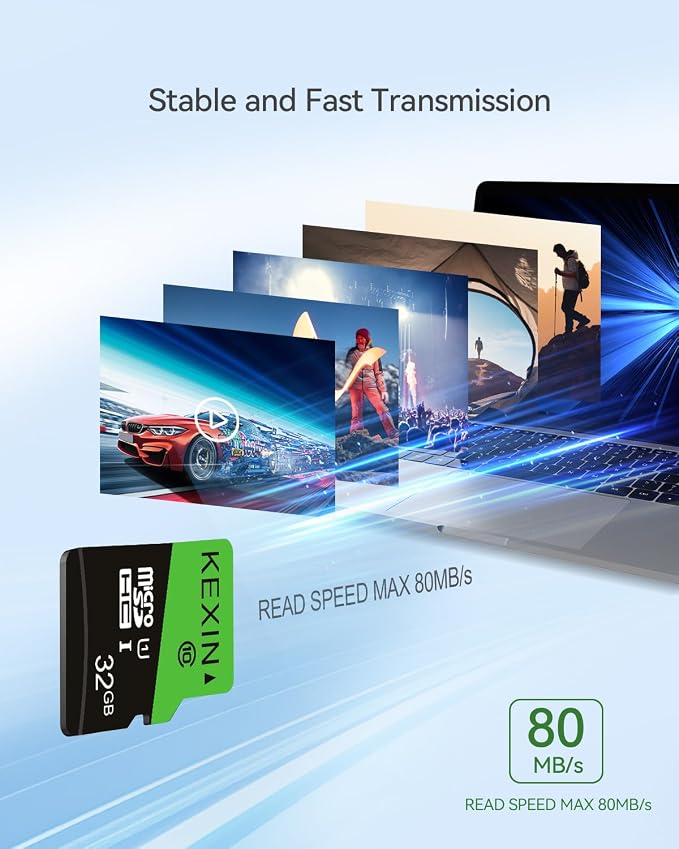 KEXIN 32GB Micro SD Card 5 Pack - Image 4