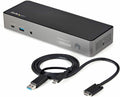 StarTech.com USB-C / USB-A Hybrid Docking Station for MacBook Pro / Air M1 M2 M3 M4 & Windows, Universal Triple 4K 60Hz HDMI DP Dock, Thunderbolt Compatible, 85W Laptop Charging - TAA