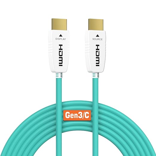 RUIPRO 8K Fiber Optic HDMI Cable 100 Feet 48Gbps 8K60Hz 4K120Hz Dynamic HDR by RUIPRO-ProfessionalQualityVideoandAudioYouCanSeeandHear
