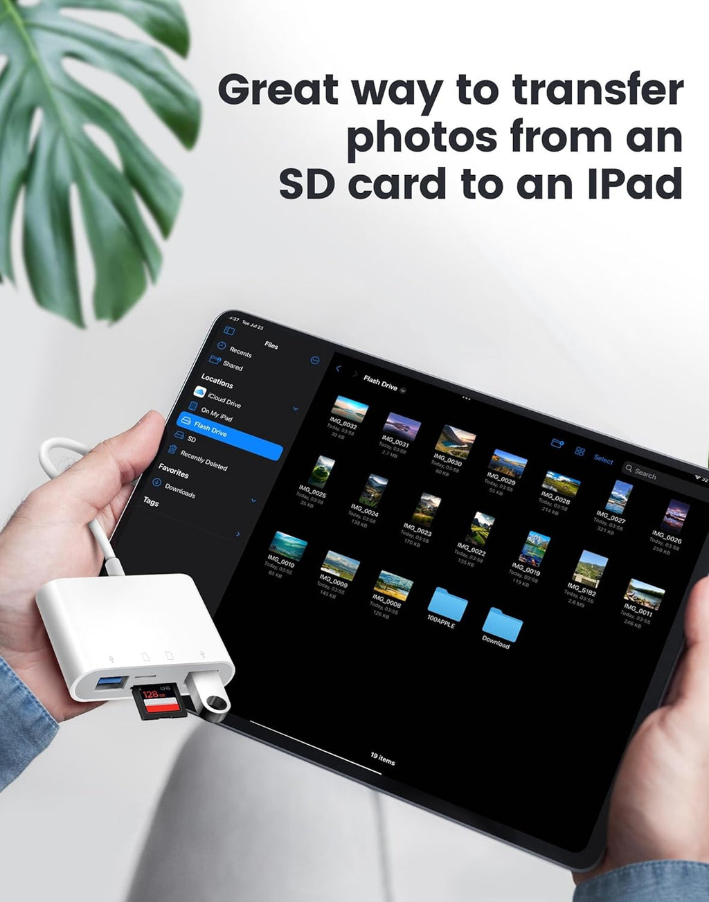USB C SD Card Reader, Type C 4-Slots Memory Card Adapter with Dual USB Ports, Supports SD, MicroSD, Compatible with iPhone 15,iPhone 16, iPad, Mac, Laptop, MacBook, Android Galaxy