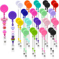 60pcs Colorful Beadable Badge Reels Making Kits by Unknown