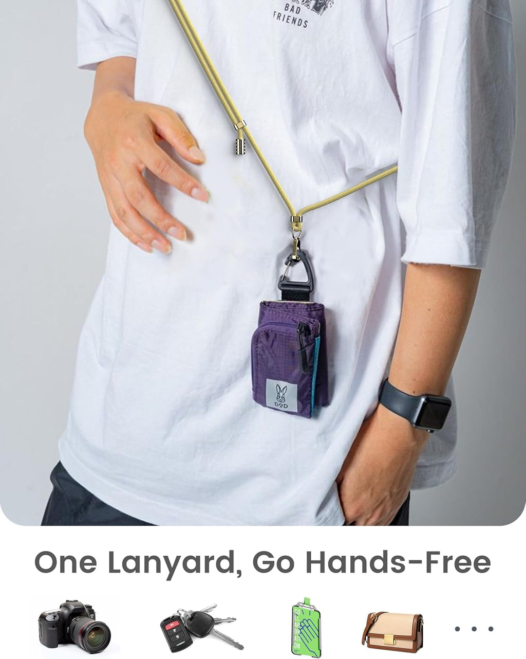 Cell Phone Lanyard, Adjustable Crossbody Cell Phone Lanyard, Adjustable Anti Theft Phone Strap