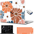 CISSOOK Compatible with MacBook Air 13.6 inch Case M4 M3 M2, Plastic Hard Shell Case Keyboard Cover Screen Protector for MacBook Air 13 2025 2024 2023 2022 Model A3240 A3113 A2681, Vintage Flowers