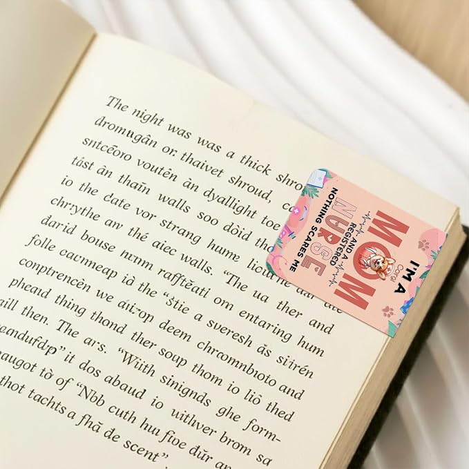 I'm a Corgi Mom and a Registered Nurse Nothing Scares Me Magnet Bookmark Welsh - Image 4