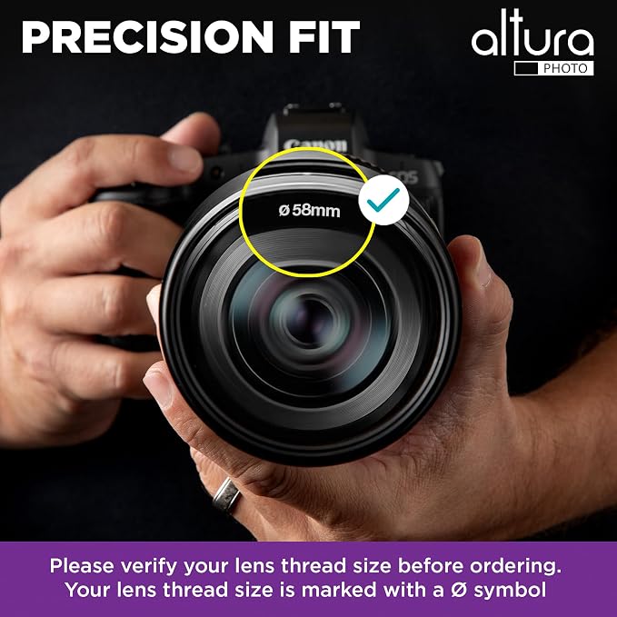 Altura Photo 58mm Lens Filter Kit - Image 7