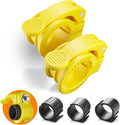 Narrow Barbell Clips 2.5cm Width for Olympic Bars, 0.9-1.18inch Adjustable Weight Clamps, Quick Release Locking Collars for Weightlifting