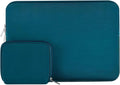 MOSISO Laptop Case 15 inch, 15 inch Laptop Sleeve Bag Compatible with MacBook Air 15 M4 A3241 M3 A3114 M2 A2941 2025 2024 2023, Dell XPS 15, Neoprene Computer Sleeve Bag with Small Case, Deep Teal