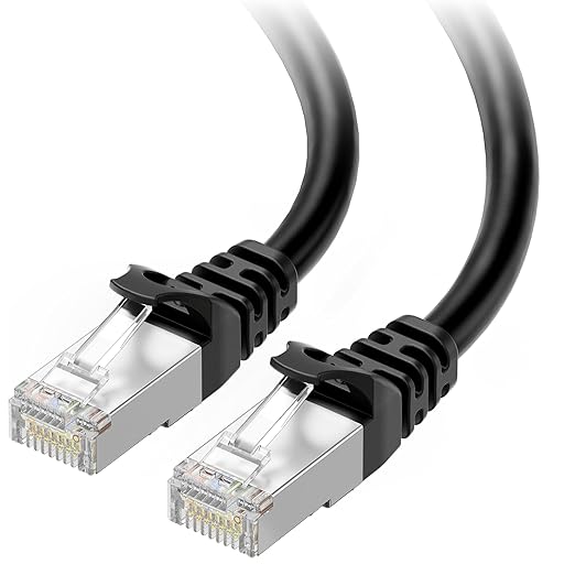 Cable Matters 10Gbps Snagless Long Shielded Cat 6A Ethernet Cable - 150ft by CableMatters