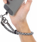 Cell Phone Wrist Strap Phone Lanyard Wrist Phone Wristlet Lanyard Hand Wristlet Strap (Zebra Black)