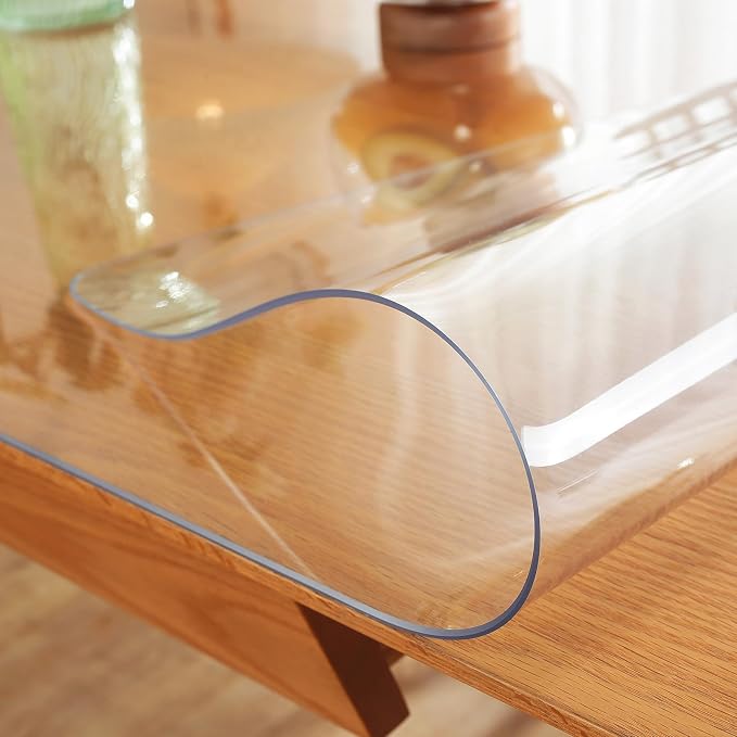 Warmstar Clear Table Protector 2mm Thick, 30x 60 Inch Clear Table Cover - Image 6