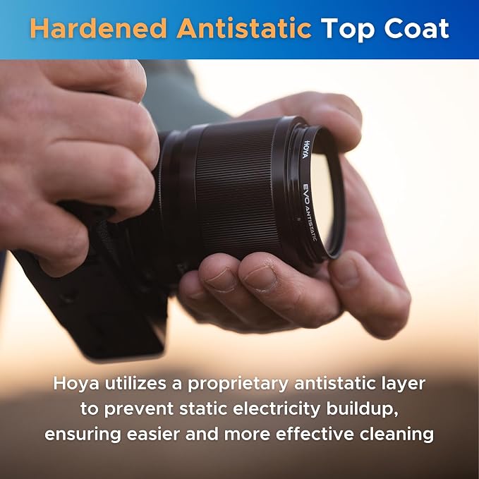 Hoya EVO Antistatic 72 mm Lens Filter — Premium Optical Glass w/ 16-Layer SMC - Image 4