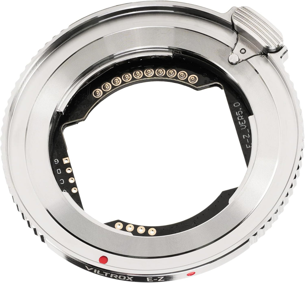 VILTROX E-Z Lens Adapter, E-Mount Lens to Z-Mount Camera Auto Focus Lens Adapter Compatible with Sony E-Mount Lens to Mirrorless Nikon Z-Mount Cameras Z5 Z50 Z6 Z6II Z7 Z7II Zfc